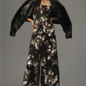 Pilcro Smocked Jumpsuit